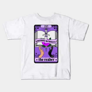 The Reader - Enemies to Lovers Tarot Card Kids T-Shirt